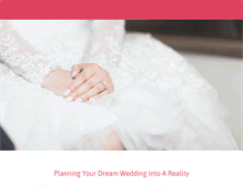 Tablet Screenshot of genesiswedding.com